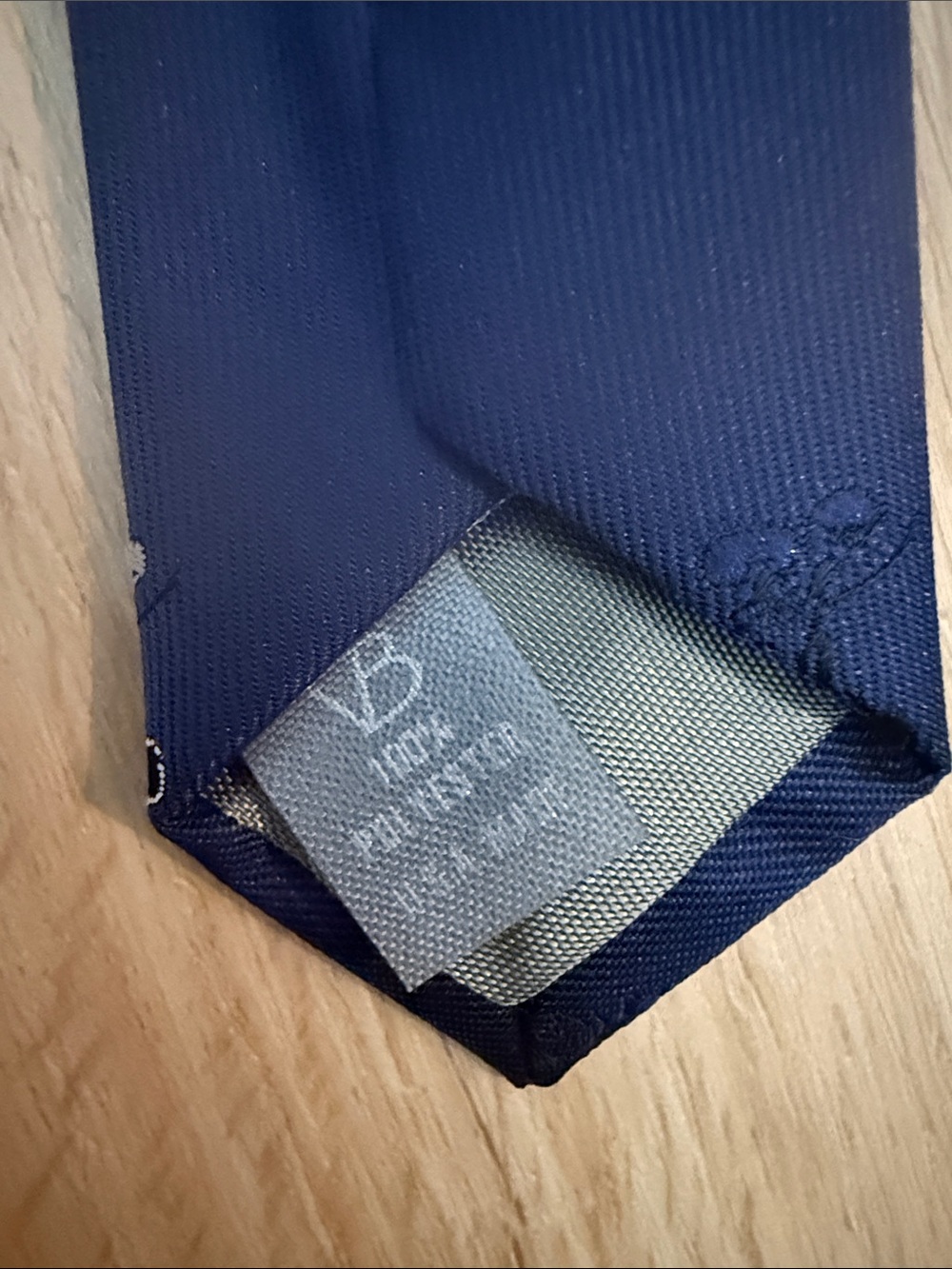 Balancine for Disney Navy Tie with Small Mickey Motifs - Picture 3 of 4